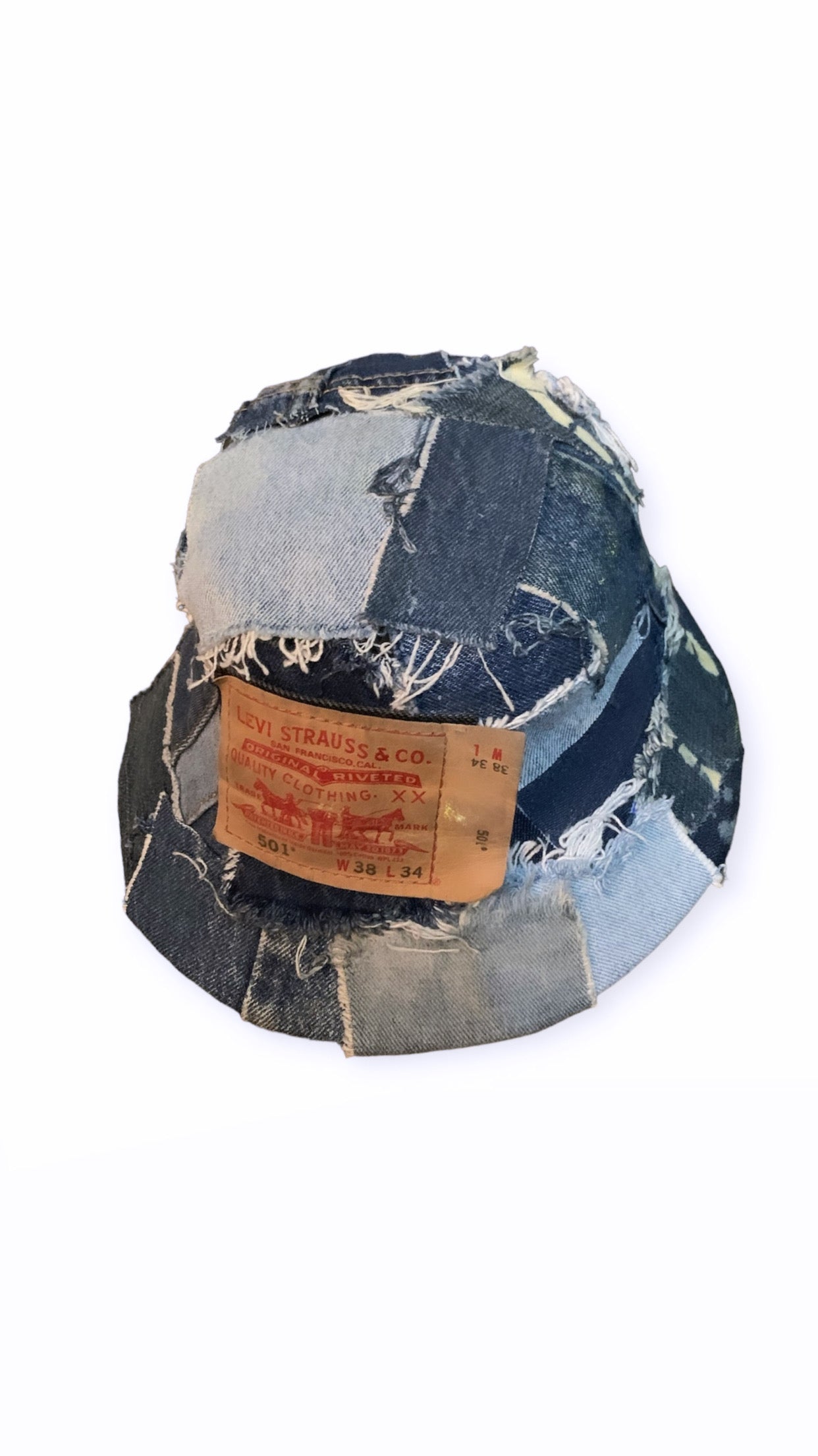 Denim Patchwork Bucket Hat – Splashed by DKG