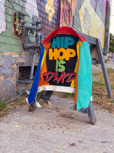 Splashed "Hip Hop is Dead" Jacket
