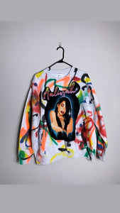Splashed Aaliyah Sweatshirt