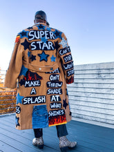 Load image into Gallery viewer, Super Star Trench coat
